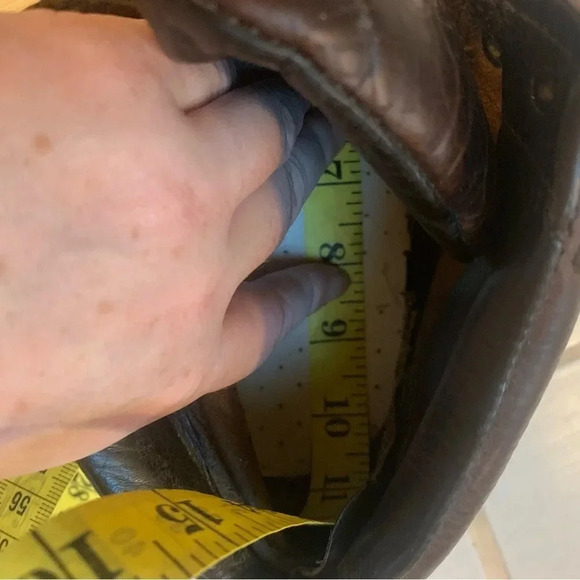 Dr. Martens Vintage Made In England Air Wair Brown Lace Up Shoes - Picture 5 of 16